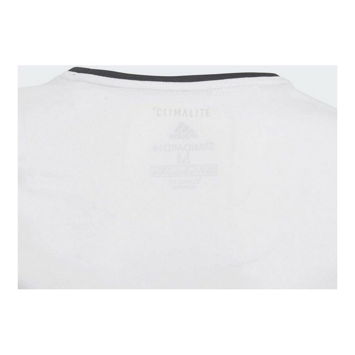 Camiseta de Manga Corta Infantil Adidas CLUB TEE DU2464 Blanco Poliéster - Vista 4