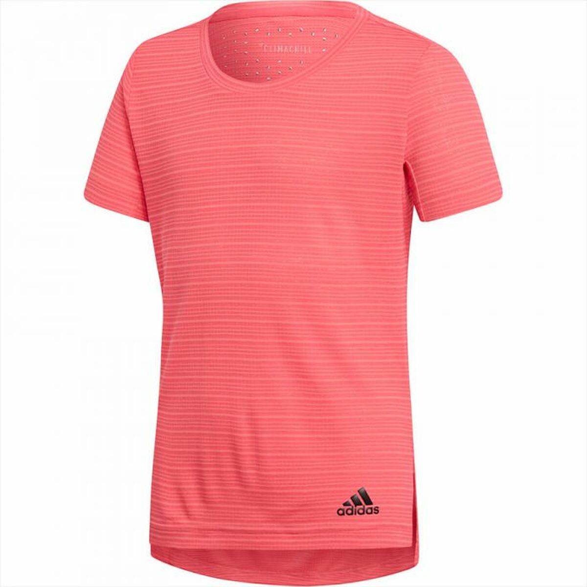 Camiseta de Manga Corta Infantil Adidas G CHILL TEE  Rosa Poliéster - Vista 1