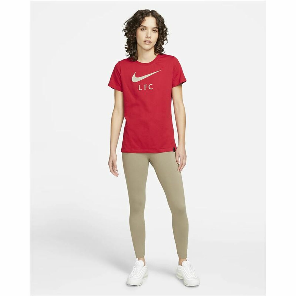 Camiseta de Manga Corta Mujer Nike Liverpool FC Rojo - Vista 5