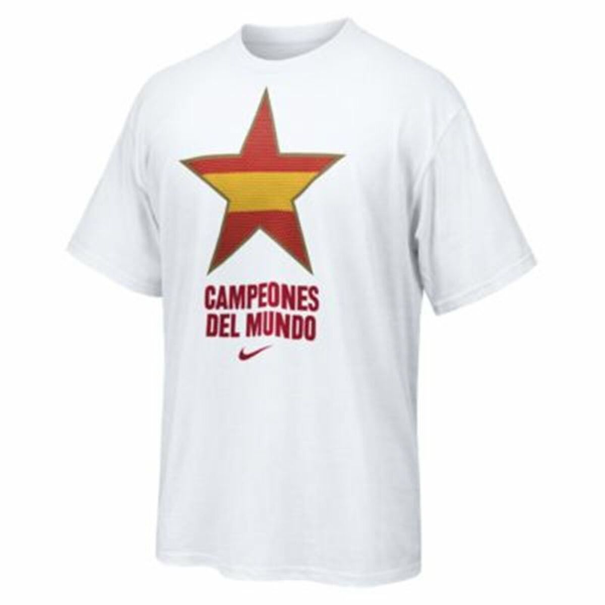 Camiseta Deportiva de Manga Corta Nike Blanco - Vista 1