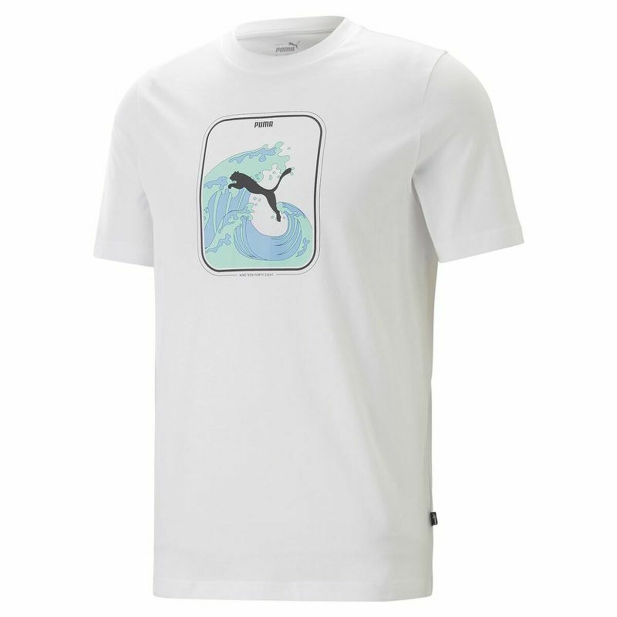 Camiseta Puma Graphics Wave Blanco Hombre - Vista 1