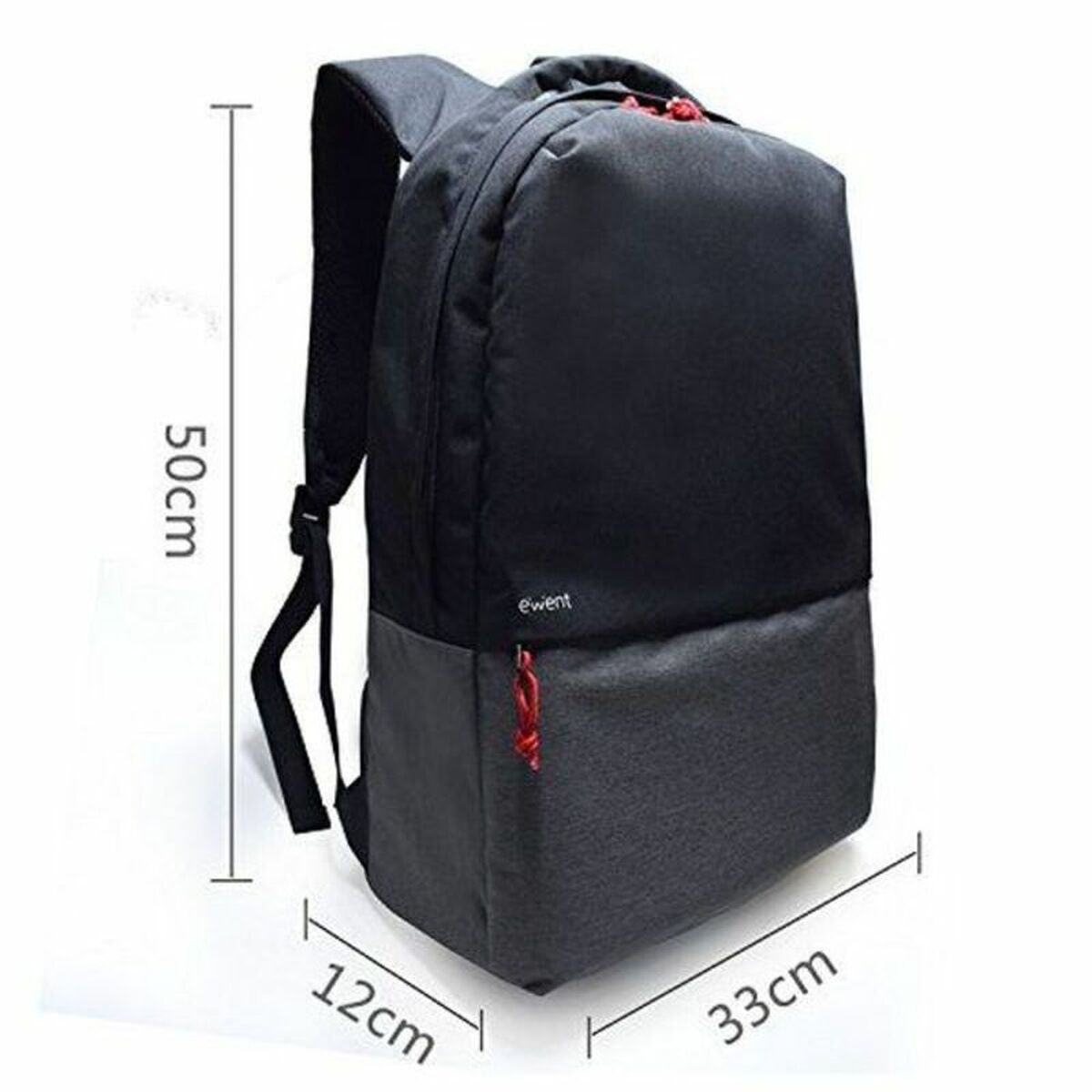 Mochila para Portátil y Tablet Ewent EW2529 Negro Gris 17 17,3 - Vista 3
